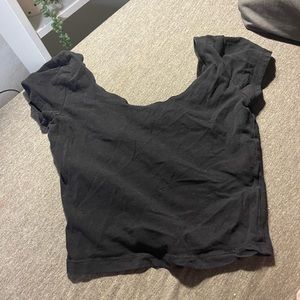 Black thin tiny top!